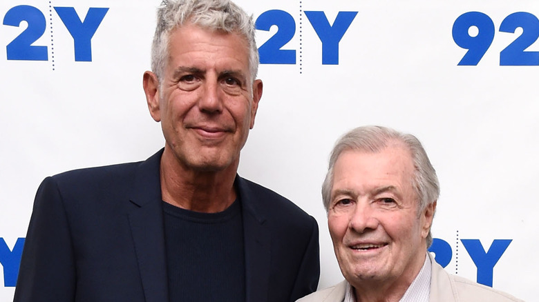 Anthony Bourdain and Jacques Pépin