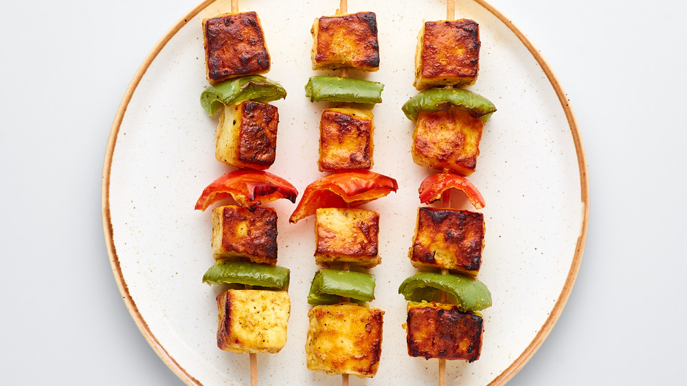 Paneer Tikka kebabs