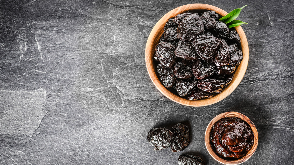 Bowl of prunes