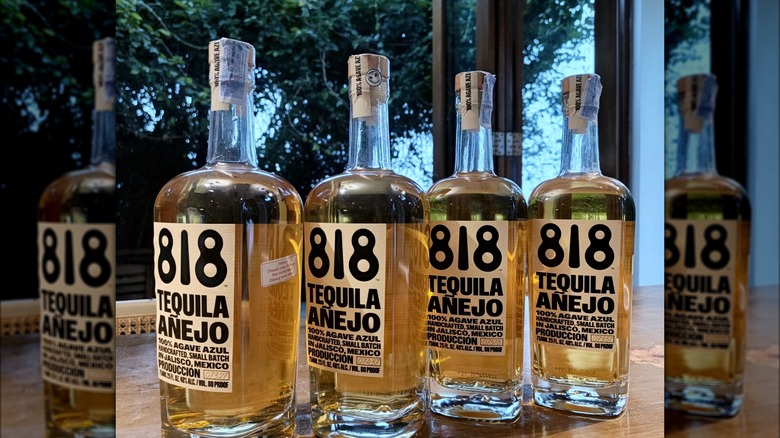 Bottles of 818 Tequila founded by Kendall Jenner