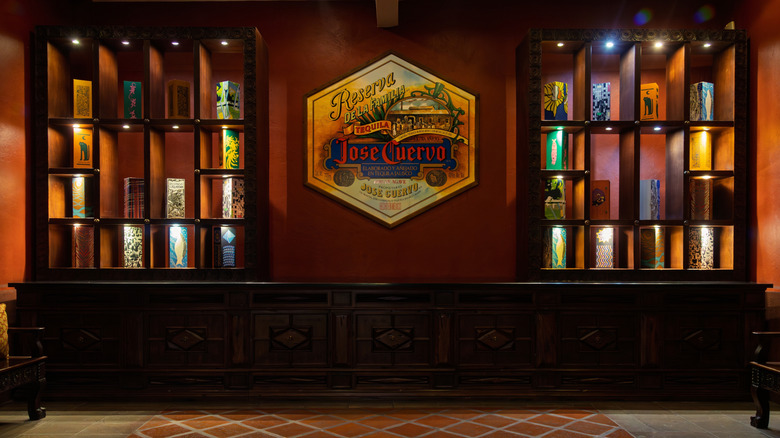 Jose Cuervo distillery showcase