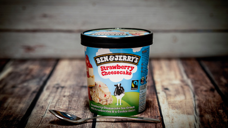 Ben & Jerry's ice cream pint