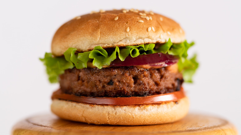 Beyond burger on bun