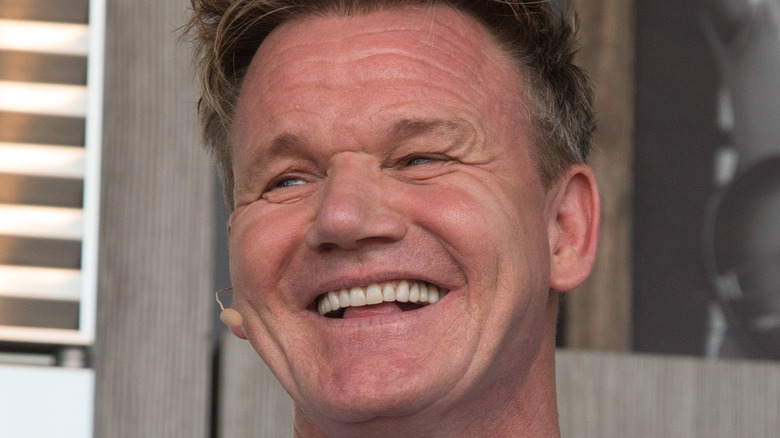 Close up of Gordon Ramsay