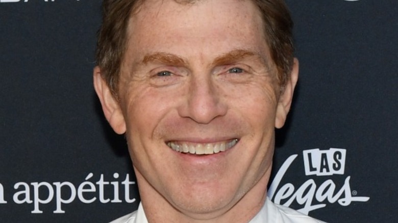 Bobby Flay smiles in close up