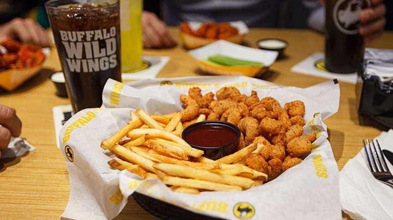 meal from Buffalo Wild Wings