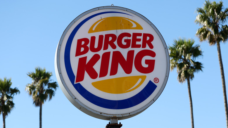 Burger King sign