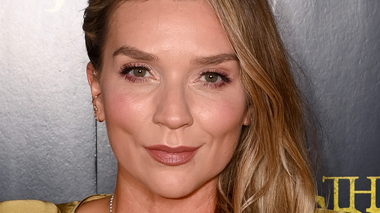 Candice Brown on a red carpet