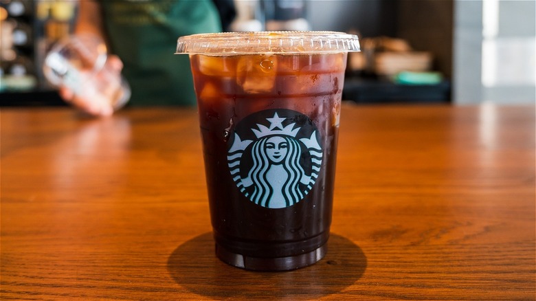 Starbucks iced coffee drink