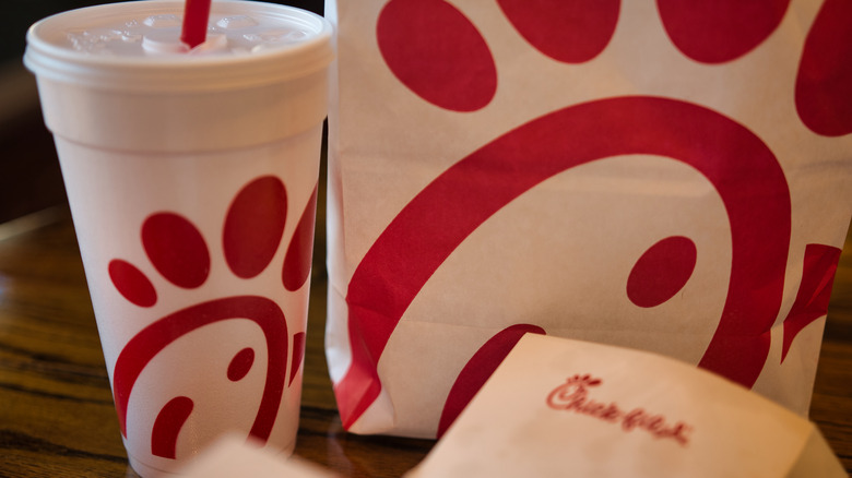 Chick-fil-A food packaging