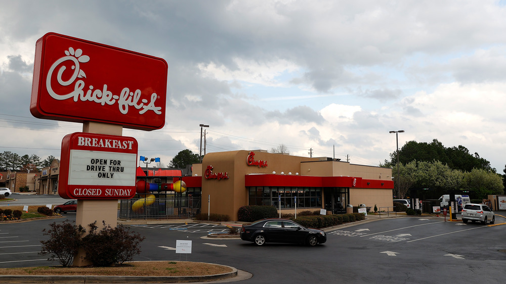 Chick-fil-A drive-thru