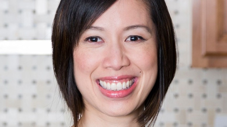 Christine Ha standing in kitchen