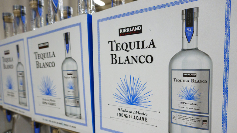 Cases of Kirkland Signature Tequila Blanco