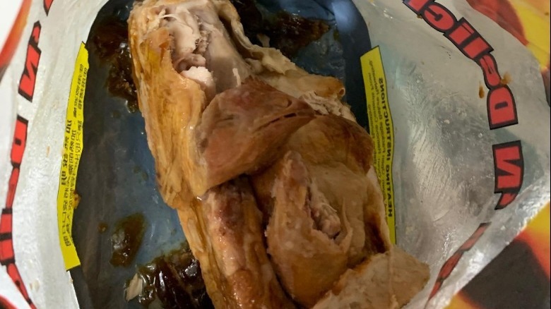 Costco chicken with head