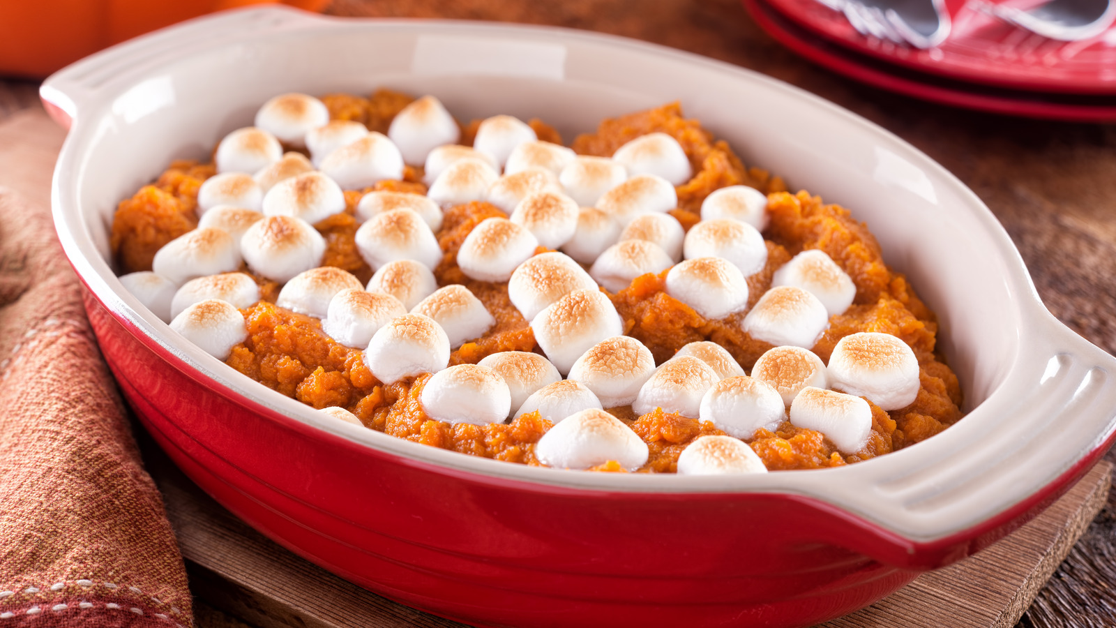 How To Make Sweet Potatoes Mashed With Marshmallows How To Make Sweet Potatoes Mashed With Marshmallows