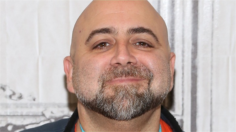 Duff Goldman smirking