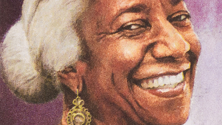 Edna Lewis postage stamp detail