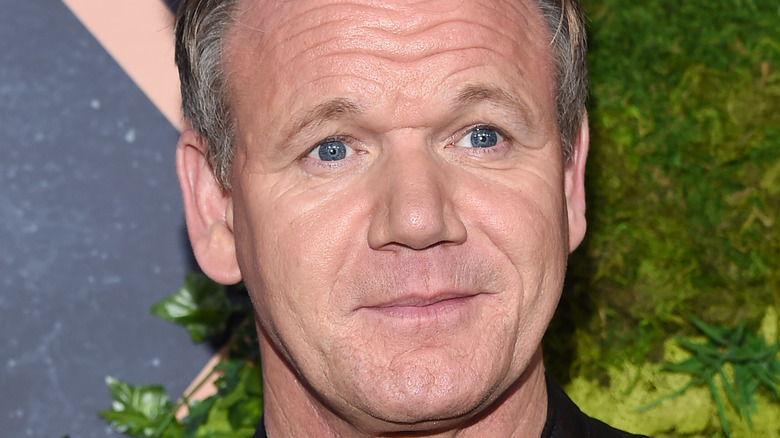 gordon ramsay smiling at event