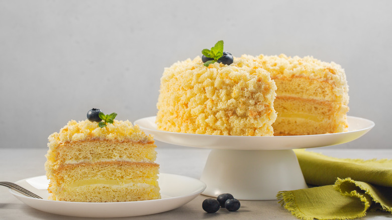 Mimosa cake