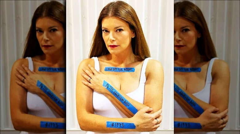 Gail Simmons Texas protest