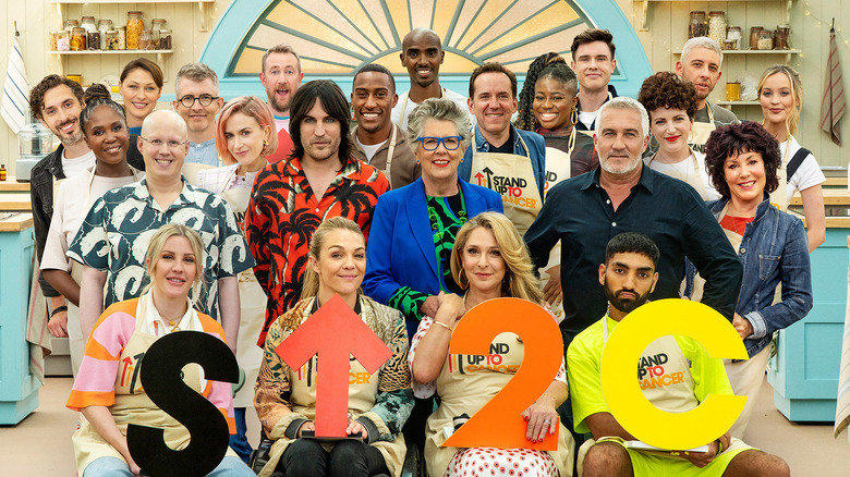 The Great British Bake Off stand up 2 cancer special