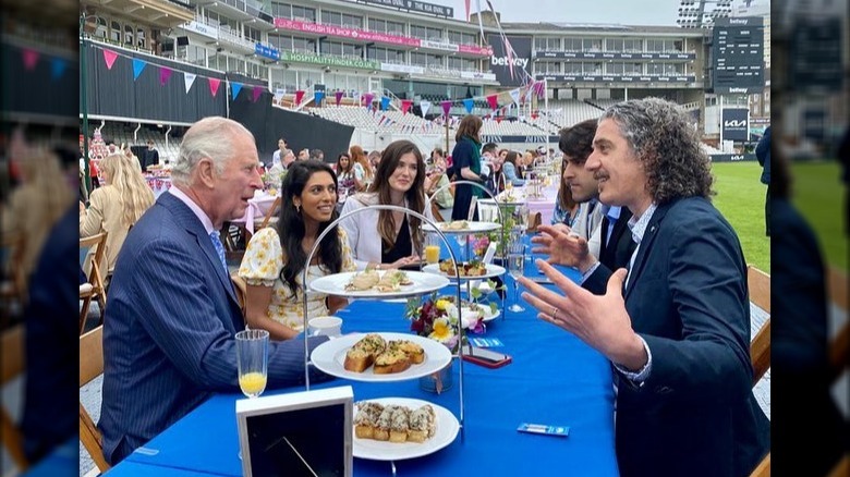 GBBO Contestants with Prince Charles