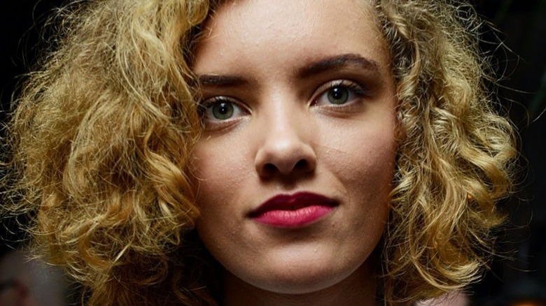 Ruby Tandoh wearing lipstick