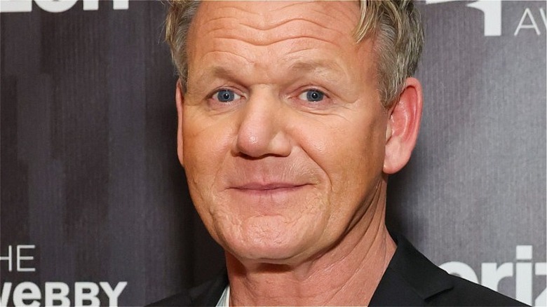 Gordon Ramsay smiling