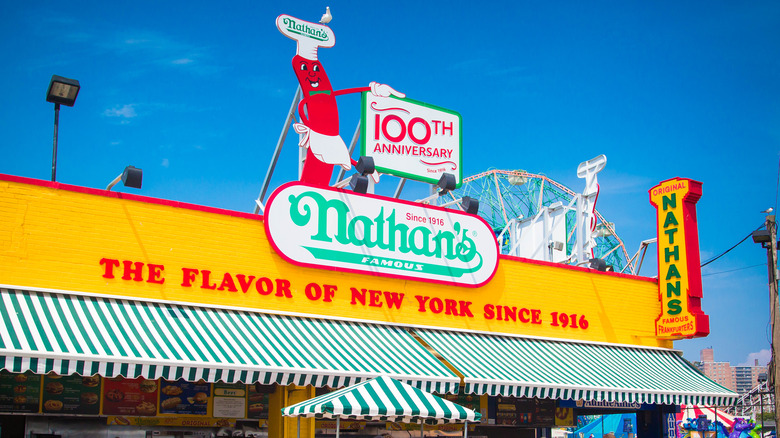 Nathan's Famous Hot Dogs