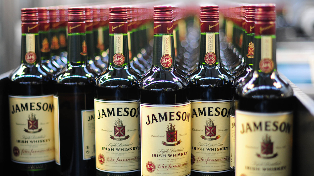 Bottles of Jameson