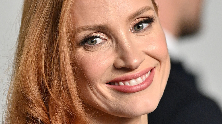 Jessica Chastain smiling