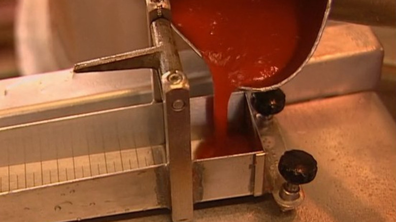 Heinz ketchup tested for viscosity