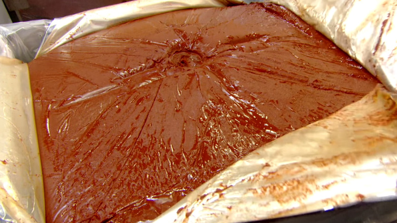 Tomato paste prepared for ketchup production