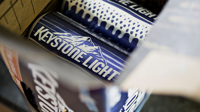 Keystone Light beer