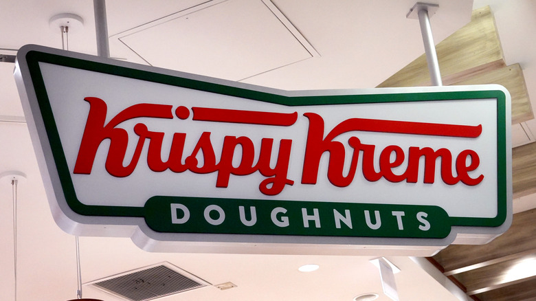 Krispy Kreme sign