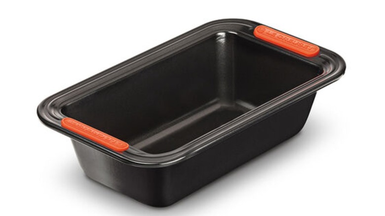 A Le Creuset loaf pan