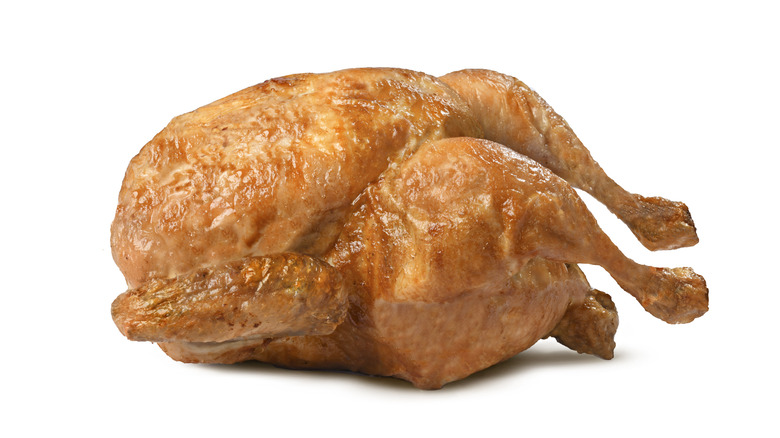 Beautiful rotisserie chicken