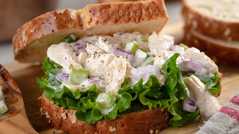 Chicken salad sandwich