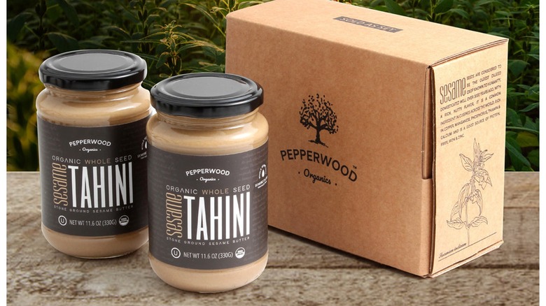 jars of tahini