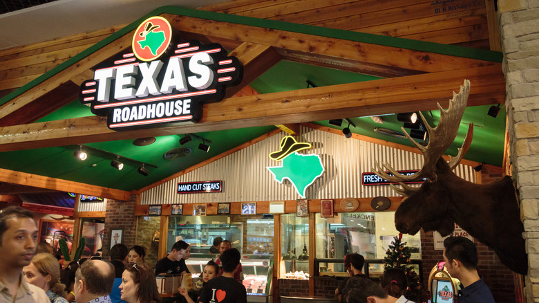 Interior of a Texas Roadhouse