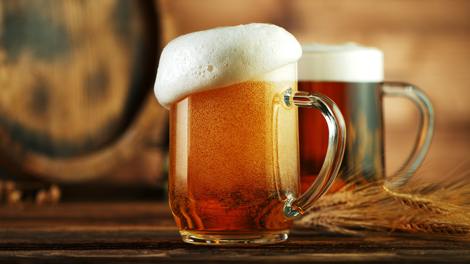 how many 16 oz beers in a half keg