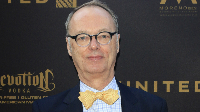 Christopher Kimball posing for an event wearing his signature bowtie