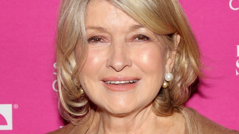 martha stewart smiling