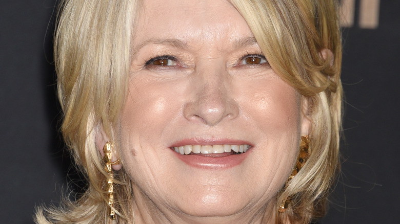 martha stewart smiling