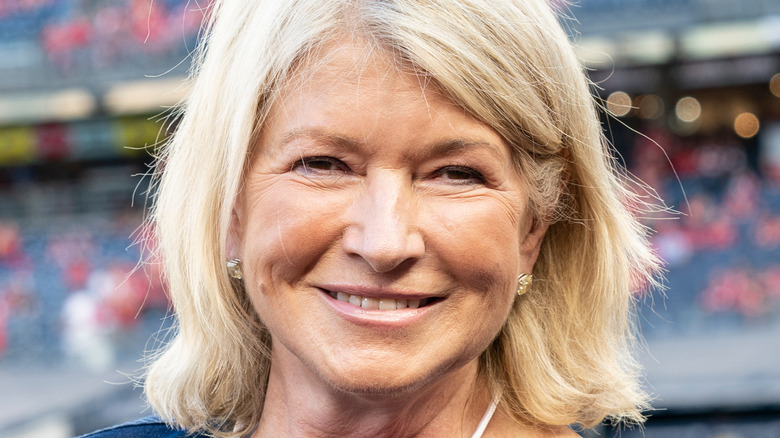 Martha Stewart smiling