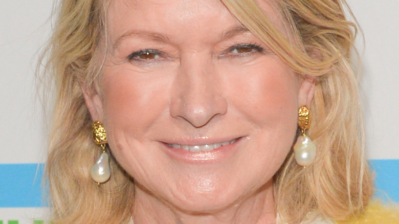 Martha Stewart with wide smile