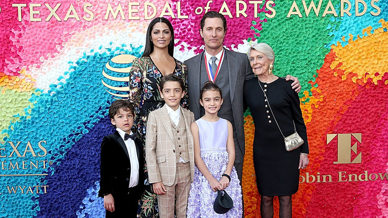 The McConaughey family
