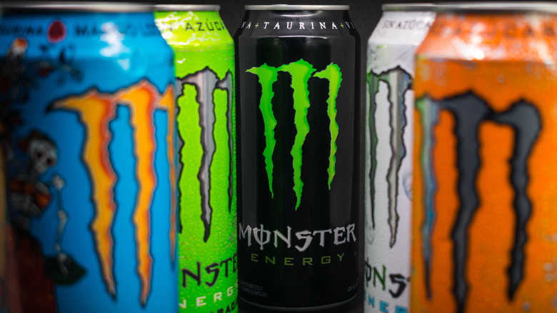Monster energy drinks
