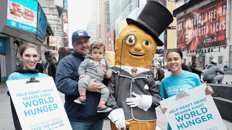 Mr. Peanut in NYC