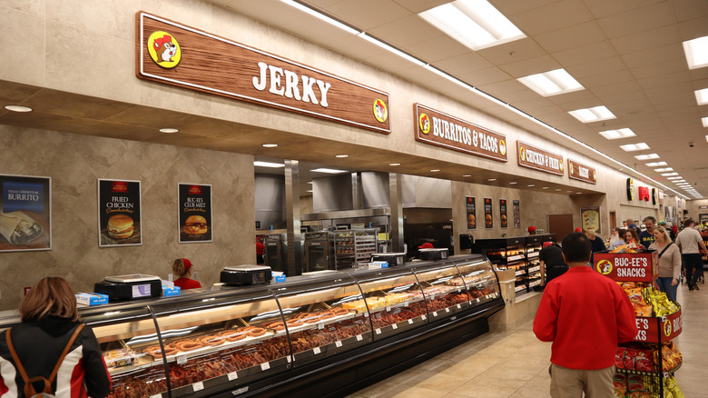 Interior of a Buc-ee's convenience store